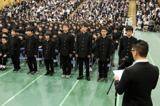 平成29年度中学校入学式 東京都市大学付属中学校 高等学校